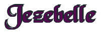 Rendering "Jezebelle" using Black Chancery