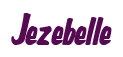 Rendering "Jezebelle" using Big Nib