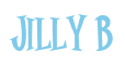 Rendering "Jilly B" using Cooper Latin