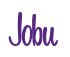 Rendering "Jobu" using Bean Sprout