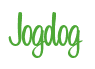 Rendering "Jogdog" using Bean Sprout