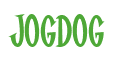 Rendering "Jogdog" using Cooper Latin