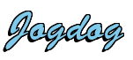 Rendering "Jogdog" using Brush Script