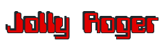 Rendering "Jolly Roger" using Computer Font
