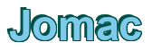 Rendering "Jomac" using Arial Bold