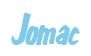 Rendering "Jomac" using Big Nib
