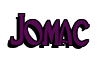 Rendering "Jomac" using Deco