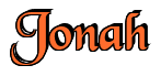 Rendering "Jonah" using Black Chancery