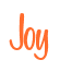 Rendering "Joy" using Bean Sprout