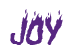 Rendering "Joy" using Charred BBQ