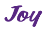 Rendering "Joy" using Casual Script