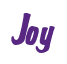 Rendering "Joy" using Big Nib