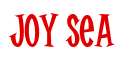 Rendering "Joy Sea" using Cooper Latin