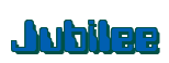 Rendering "Jubilee" using Computer Font