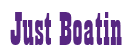 Rendering "Just Boatin" using Bill Board