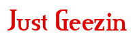 Rendering "Just Geezin" using Credit River