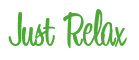 Rendering "Just Relax" using Bean Sprout