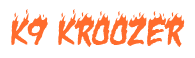 Rendering "K9 KROOZER" using Charred BBQ