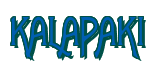 Rendering "KALAPAKI" using Agatha