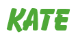 Rendering "KATE" using Balloon