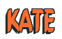 Rendering "KATE" using Callimarker