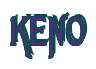 Rendering "KENO" using Agatha