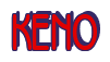 Rendering "KENO" using Beagle
