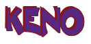 Rendering "KENO" using Crane