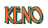 Rendering "KENO" using Deco
