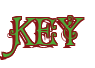 Rendering "KEY" using Carmencita
