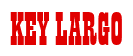 Rendering "KEY LARGO" using Bill Board