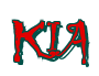 Rendering "KIA" using Buffied