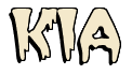 Rendering "KIA" using Creeper