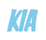 Rendering "KIA" using Big Nib