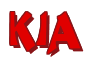 Rendering "KIA" using Crane