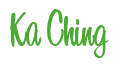 Rendering "Ka Ching" using Bean Sprout