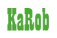 Rendering "KaRob" using Bill Board