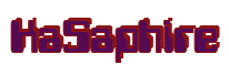 Rendering "KaSaphire" using Computer Font