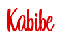 Rendering "Kabibe" using Bean Sprout