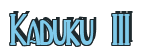 Rendering "Kaduku III" using Deco