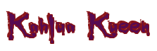 Rendering "Kahlua Kueen" using Buffied