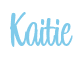 Rendering "Kaitie" using Bean Sprout