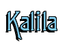 Rendering "Kalila" using Agatha