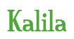 Rendering "Kalila" using Credit River