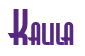 Rendering "Kalila" using Asia
