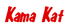 Rendering "Kama Kat" using Big Nib
