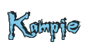 Rendering "Kampie" using Buffied