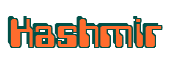 Rendering "Kashmir" using Computer Font