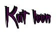 Rendering "Kat leen" using Charming