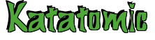 Rendering "Katatomic" using Bigdaddy